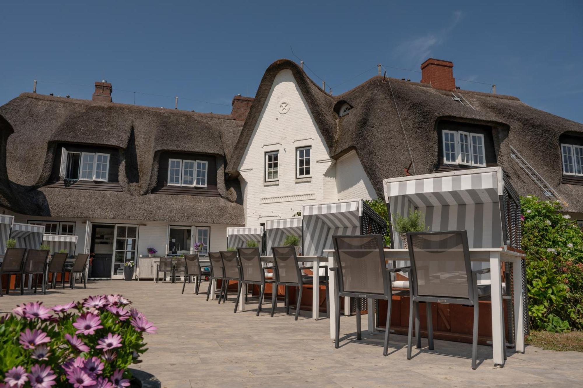 Alte Strandvogtei Hotel garni Sylt Exterior foto