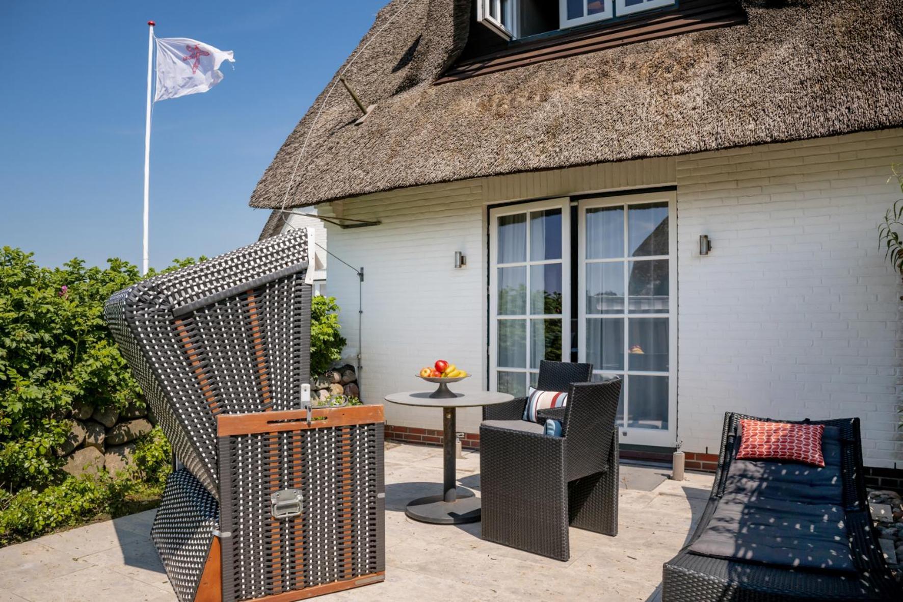 Alte Strandvogtei Hotel garni Sylt Exterior foto